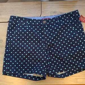 Merona ll Woman’s blue polka dot shorts